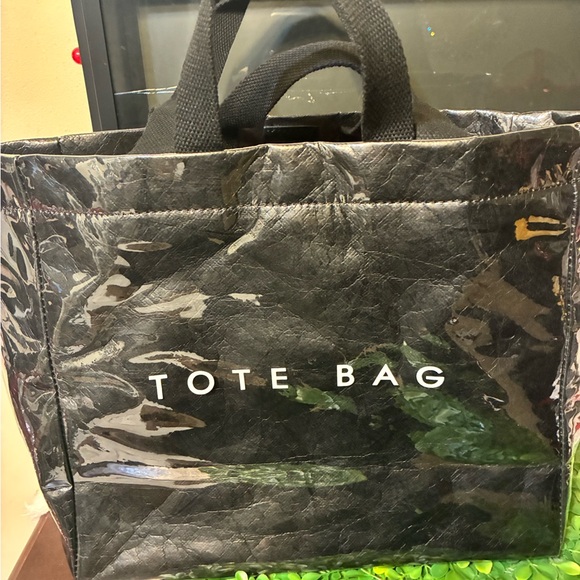 Black Tote Bag - Picture 3 of 6